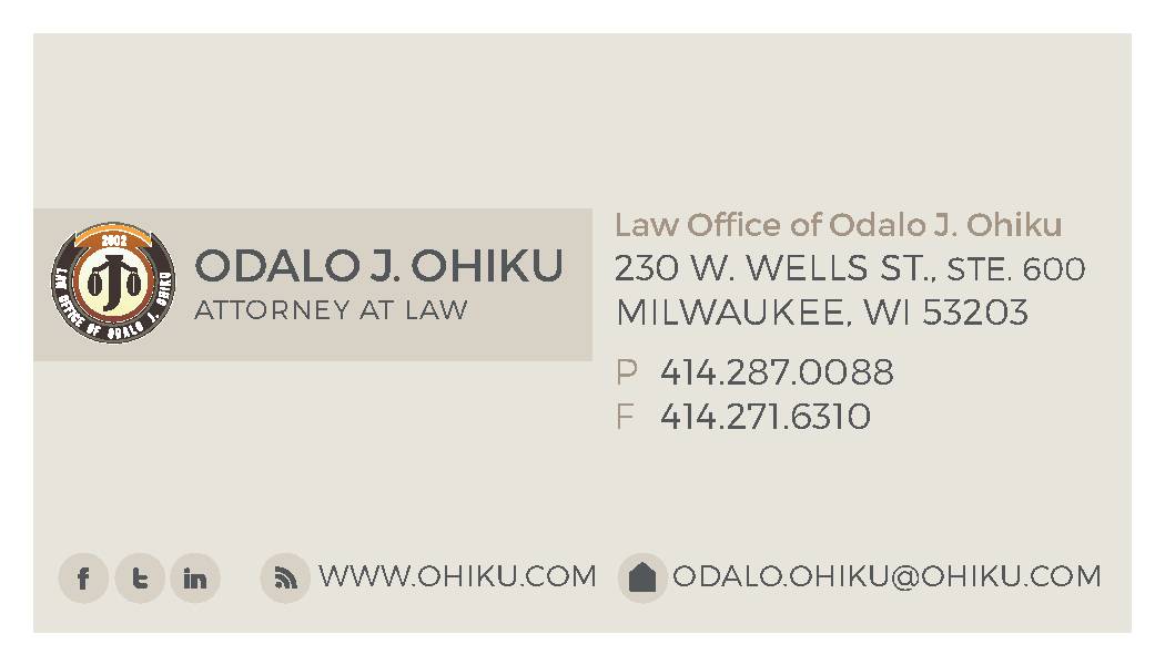 Ohiku Law Office reviews | 740 N. Plankinton Ave. - Milwaukee WI