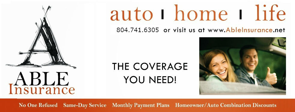 Able Insurance Richmond reviews | 9103 Quioccasin Rd - Richmond VA