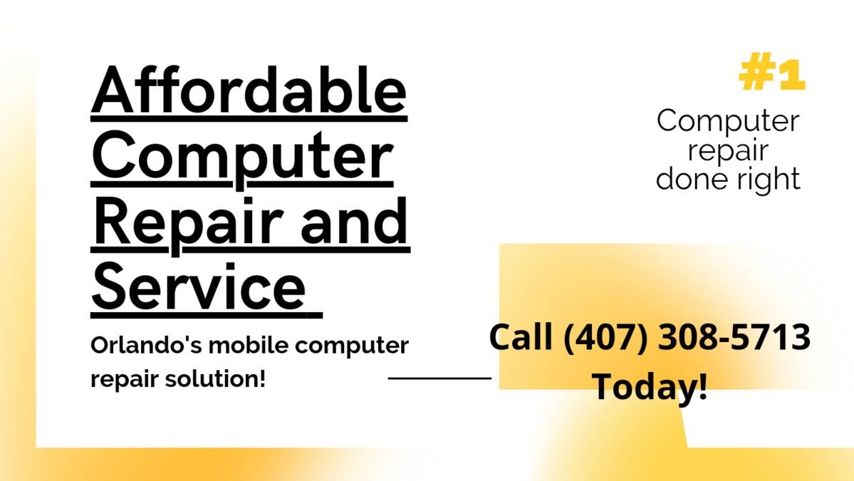 Affordable Computer Repair and Service reviews | 6109 Perrine Drive - Orlando FL