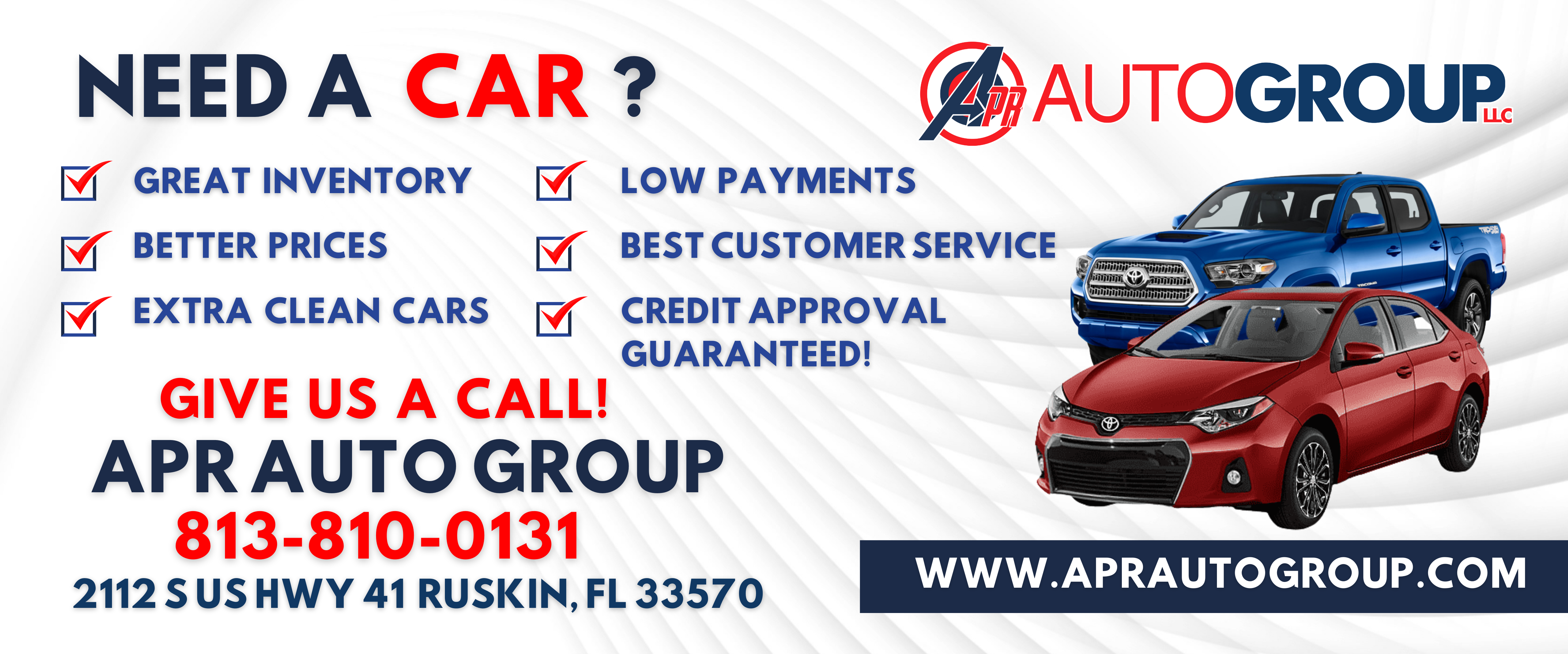 APR Auto Group LLC reviews | 2112 S U.S. Hwy 41 - Ruskin FL