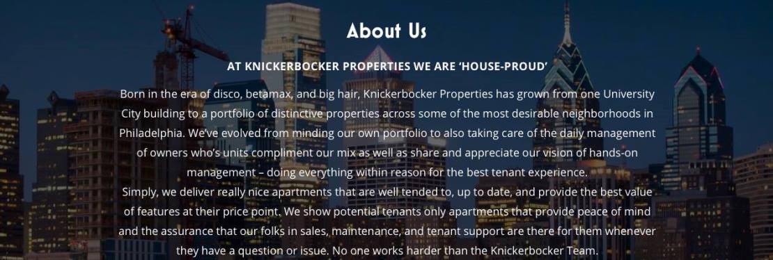 Knickerbocker Properties reviews | 2118 Washington Ave - Philadelphia PA