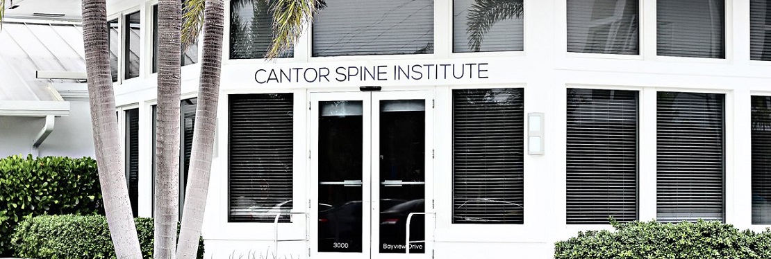 Cantor Spine Center at the Paley Orthopedic & Spine Institute - Jeffrey Cantor reviews | 3000 Bayview Dr - Fort Lauderdale FL
