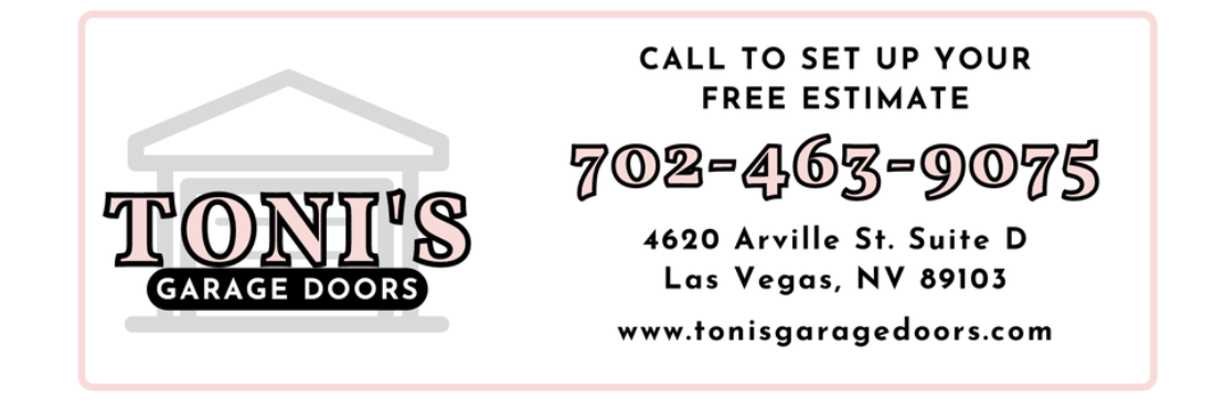 Toni's Garage Doors reviews | 4620 Arville St D - Las Vegas NV