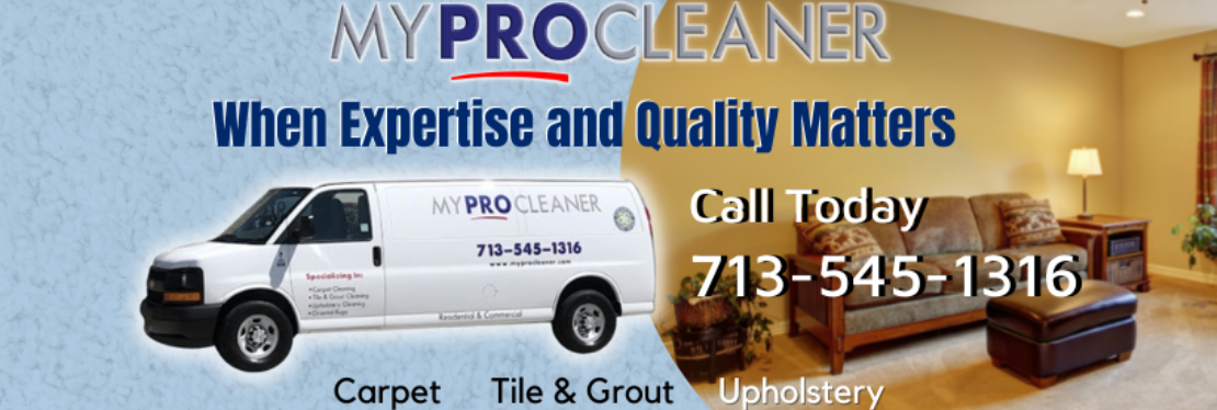 My Pro Cleaner reviews | 1126 Abana Ln - houston TX